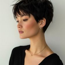 Brushing cabello corto, champú y styling