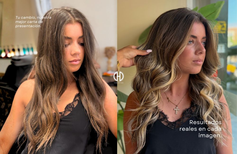 Tipos de mechas Balayage
