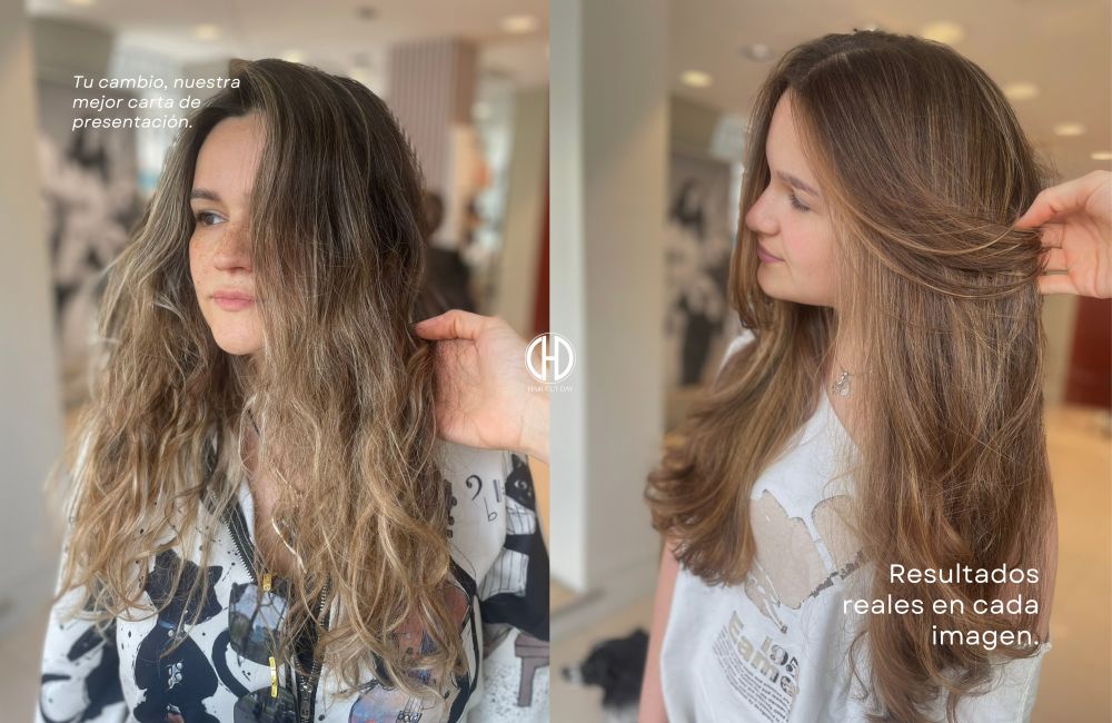 Pasos Olaplex que se realizan en nuestra peluquería